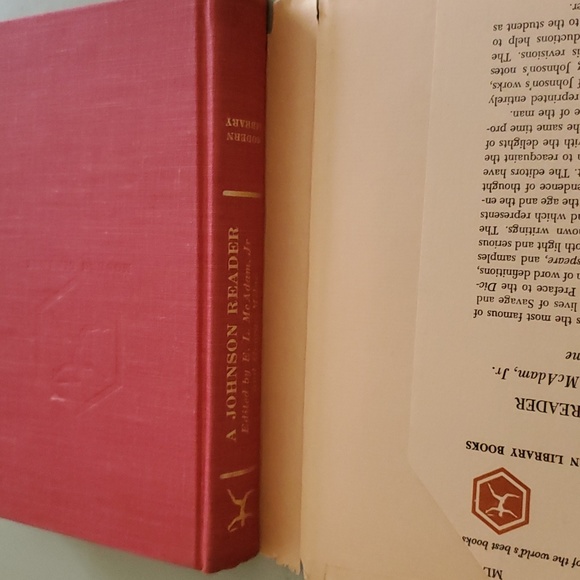 1966, First Edition - A Johnson Reader Edited by E. L. McAdam, Jr & George Milne - Picture 9 of 16